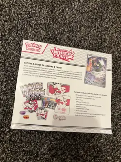 Pokemon Scarlet & Violet White Flare Elite Trainer Box ETB New Sealed - Image 2