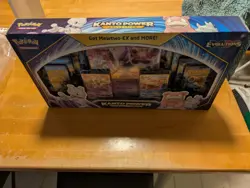 Pokemon TCG XY Evolutions Kanto Power Collection Box Mewtwo EX Sealed - Image 1