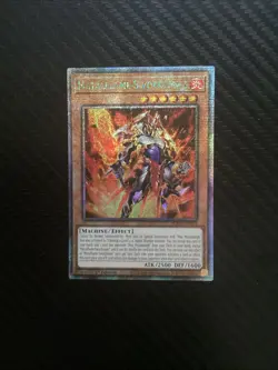 Yugioh | Metalflame Swordsman | SUDA | Quarter Century Rare | 1st Edition | NM - Image 1