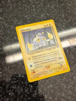 Chinchou 55/111 Neo Genesis Regular Common LP Vintage Pokemon Card 2000 - Image 2