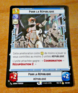 STAR WARS UNLIMITED CARD GAME TCG CARTE 051/262 TWI FR MINT - Image 1