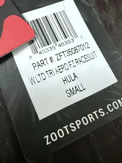 New Zoot Triathlon Cycling Race Suit Hula Theme Size Small NWT - Image 3