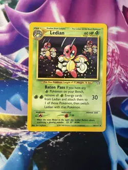 Ledian 39/111 Neo Genesis Uncommon Pokemon Card - Image 3