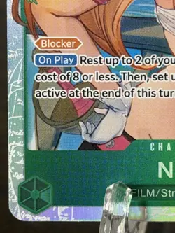 Nami OP14-031 One Piece Card Game The Azure Sea's Seven Foil SR LP-NM - Image 5