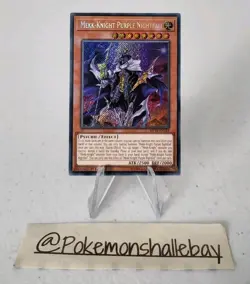 Mekk-Knight Purple Nightfall MP18-EN183 *NM* 1st Edition Secret Rare Card - Image 1