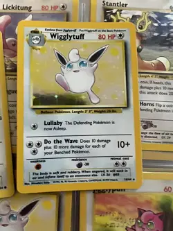 Wigglytuff [PL] Holo Rare Jungle Set - 16/64 Pokemon Card [1999] - Image 1