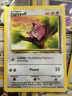 Wigglytuff [PL] Holo Rare Jungle Set - 16/64 Pokemon Card [1999] - Image 3