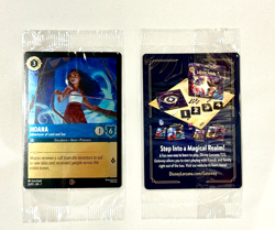2x Disney Lorcana Promo Card Moana 2 Adventurers on Land and Sea 26/P2 Sealed - Image 2