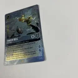 Tinker Bell Giant Fairy Promo Glimmer Foil Card Lorcana Fabled Series 11/P3 - Image 2