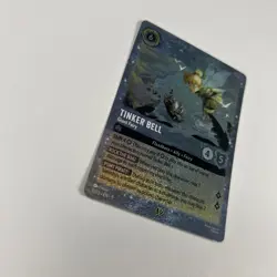 Tinker Bell Giant Fairy Promo Glimmer Foil Card Lorcana Fabled Series 11/P3 - Image 3
