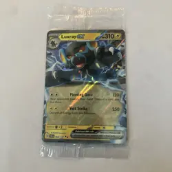 Meddling Sparks Cosmos Holo Promo Pack SEALED Scizor Luxray Pokemon TCG Card - Image 2