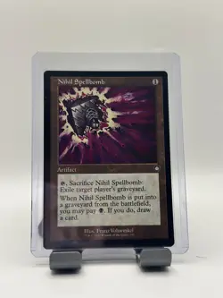 MTG, Nihil Spellbomb (Retro Frame) NM Commander: the Brothers' War Regular - Image 1