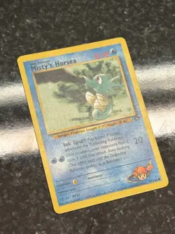 Horsea 62/111 Neo Genesis Regular Common LP Vintage Pokemon Card 2000 - Image 2