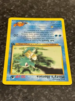 Horsea 62/111 Neo Genesis Regular Common LP Vintage Pokemon Card 2000 - Image 3