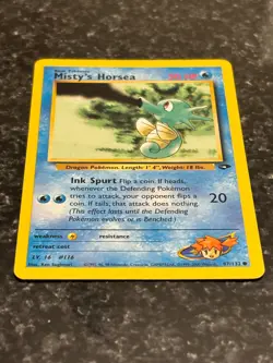 Horsea 62/111 Neo Genesis Regular Common LP Vintage Pokemon Card 2000 - Image 4