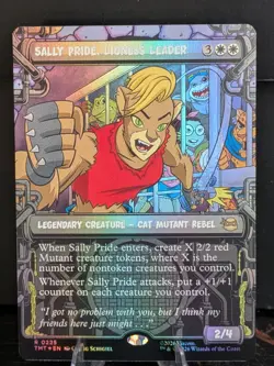 Sally Pride, Lioness Leader (Showcase) Teenage Mutant Ninja Turtles Foil - Image 1