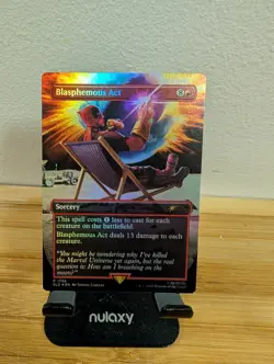 1x Blasphemous Act, 1756, Foil, Secret Lair Drop - Deadpool, MTG NM - Image 1