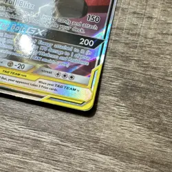 Pokemon Pikachu & Zekrom GX Ultra Rare Holo TAG TEAM GX 33/181 Sm-Team Up - Image 3