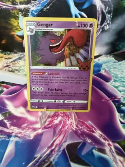 Gengar 057/198 Pokemon Chilling Reign Line Holo Stamped Variant - Image 1