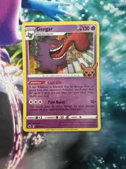 Gengar 057/198 Pokemon Chilling Reign Line Holo Stamped Variant - Image 3