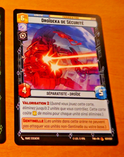 STAR WARS UNLIMITED CARD GAME TCG CARTE 037/262 TWI FR MINT - Image 1