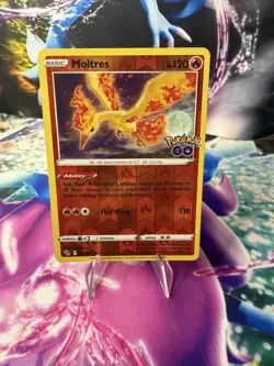 Moltres 012/078 Pokemon GO Reverse Holo - Image 1
