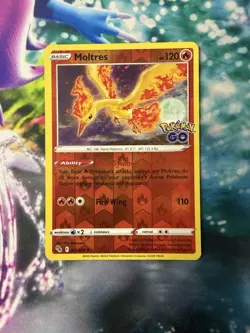 Moltres 012/078 Pokemon GO Reverse Holo - Image 3