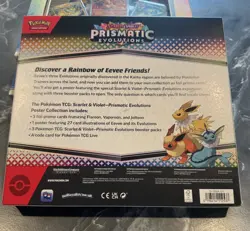 Prismatic Evolutions Poster Collection Box New & Sealed Pokemon TCG - Image 2