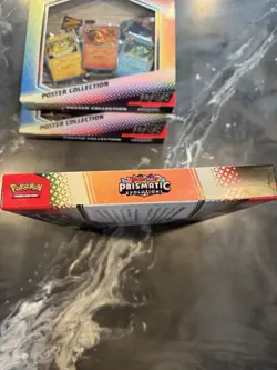 Prismatic Evolutions Poster Collection Box New & Sealed Pokemon TCG - Image 3