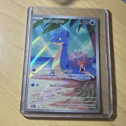 Pokemon Misty's Lapras 194/182 Destined Rivals Holo Illustration Rare 110 HP - Image 3