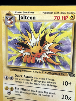 Pokemon '135 Jolteon 20/64 Jungle Rare Vintage WOTC 1999 NM - Image 1