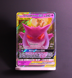 Pokemon Gengar & Mimikyu GX TAG TEAM 53/181 Sm-Team Up Holo - Image 1