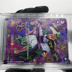One Piece Card PSA 10 Zoro OP05-067 R SP Alt Art Japanese [10] - Image 5