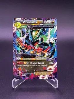 Pokemon Mega M Rayquaza EX 61/108 Full Art Ultra Rare Holo Near Mint - Image 1