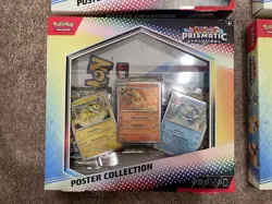 NEW-Pokemon TCG Scarlet & Violet Prismatic Evolutions Poster Collection-SET OF 4 - Image 5