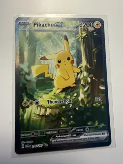 Pokemon Pikachu EX SIR 278/217 Ascended Heros NM ~Pack Fresh~ English - Image 1