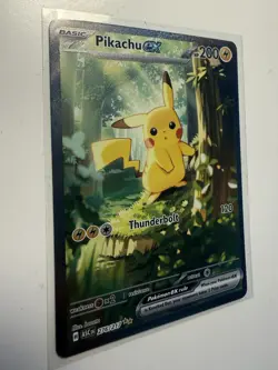 Pokemon Pikachu EX SIR 278/217 Ascended Heros NM ~Pack Fresh~ English - Image 2