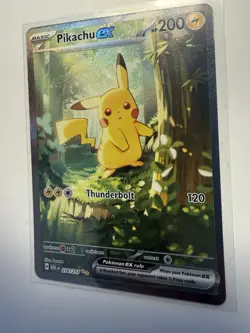 Pokemon Pikachu EX SIR 278/217 Ascended Heros NM ~Pack Fresh~ English - Image 3