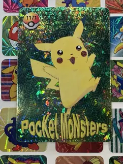Pokemon Holo Vintage Pocket Monsters Vending Prism Sticker Nintendo collections - Image 3