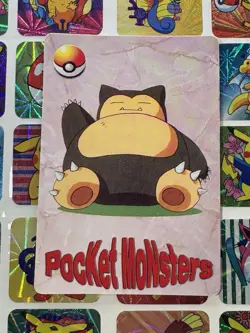 Pokemon Holo Vintage Pocket Monsters Vending Prism Sticker Nintendo collections - Image 5