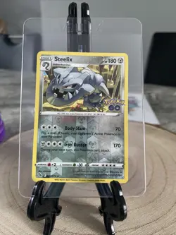044/078 Steelix : Uncommon Reverse Holo : Pokemon GO TCG Trading Card Game - Image 1