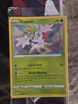SEALED Shaymin 015/185 Vivid Voltage Cosmos Holo Promo Pokemon Card - Image 1