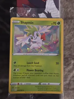 SEALED Shaymin 015/185 Vivid Voltage Cosmos Holo Promo Pokemon Card - Image 4