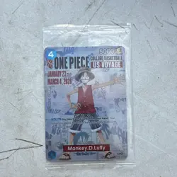 Bandai One Piece CCG Monkey.D.Luffy P-055 US Voyage Promo Character Card - Image 1