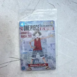 Bandai Namco One Piece Card Game Monkey.D.Luffy ST01-012 Promo Holo 2026 - Image 1