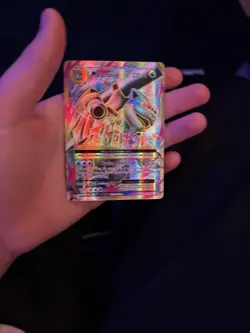 Pokemon TCG Mega-Blastoise-EX Evolutions Holo Full Art Ultra Rare Card 102/108 - Image 1