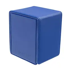 Ultra Pro Card Protection Vivid Alcove Flip Deck Box - Blue New - Image 2