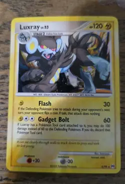 Luxray 5/99 Holo Rare Platinum Arceus Pokemon Card TCG NM - Image 1
