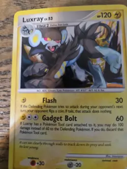 Luxray 5/99 Holo Rare Platinum Arceus Pokemon Card TCG NM - Image 2