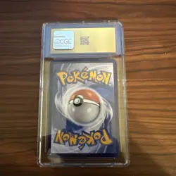 CGC 10 Pristine Vaporeon Prismatic Holo 0207/14 Gem Pack Vol.2 cbb2 Pokemon Card - Image 2